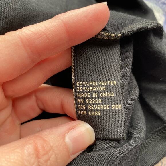 DG2 NWT Boho Dark Fairy Ruffle Long Sleeve Neutral Soft Whimsical Top 3X - Picture 7 of 9